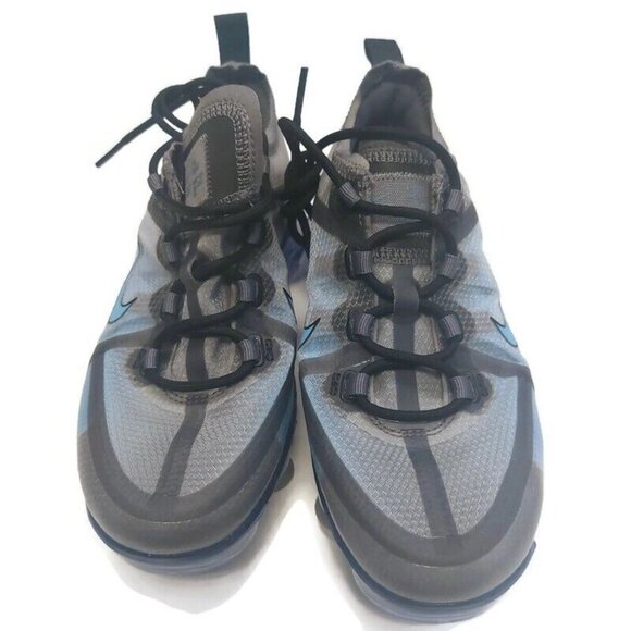 Nike Air Vapormax 2019 SAMPLE Gunsmoke LT Blue Black Size 3.5Y Womens Size 5 - Picture 6 of 10